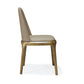 Manhattan Comfort Courding Tan & Walnut Faux Leather Dining Chair