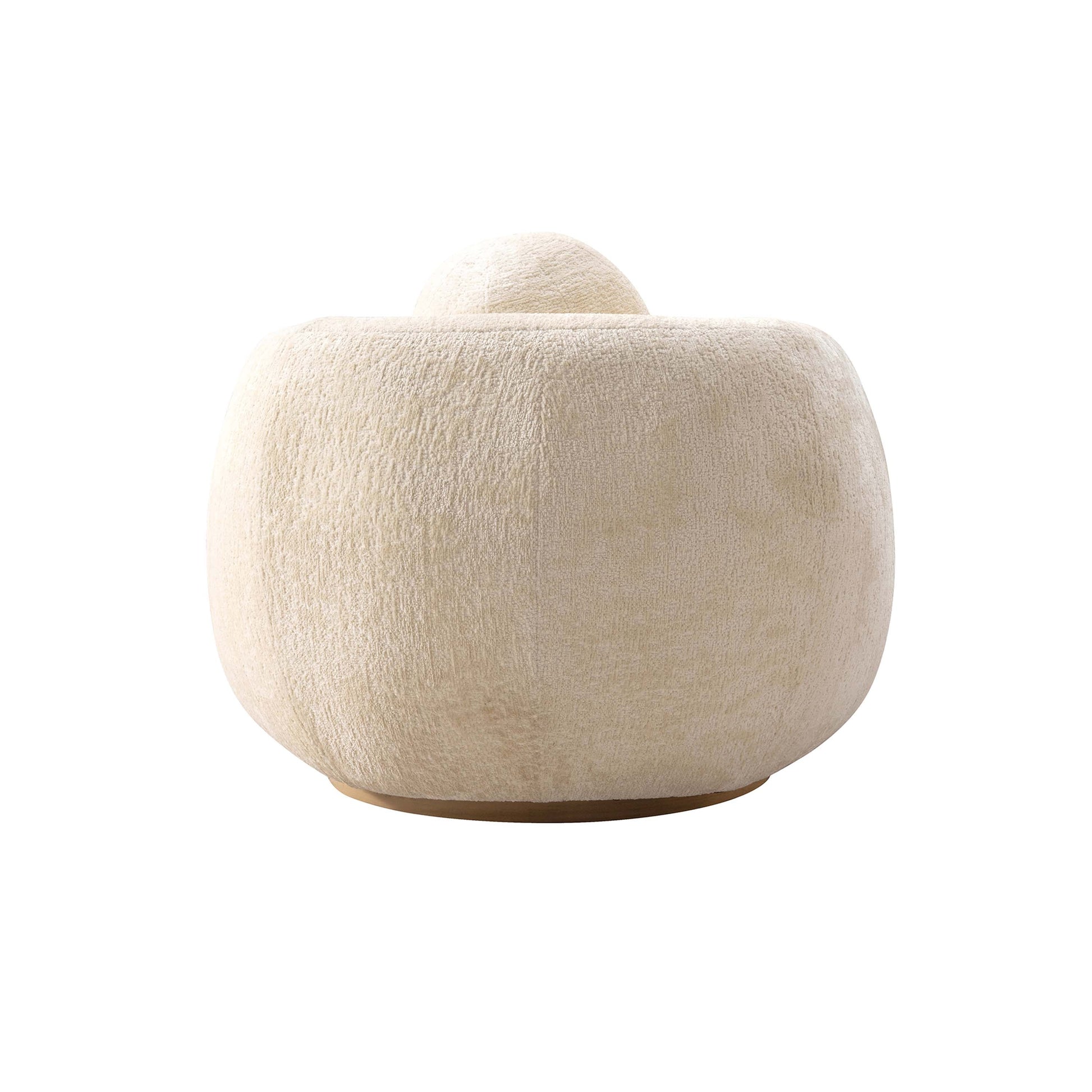 Manhattan Comfort Cream Modern Tribeca Chenille Accent Chair - Set of 2