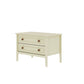 Manhattan Comfort Crown 31" Dresser In Glossy Off White With 2 Drawers
