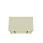 Manhattan Comfort Crown 31" Dresser In Glossy Off White With 3 Drawers