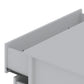 Manhattan Comfort Crown 31" Dresser In Glossy White With 2 Drawers