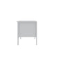 Manhattan Comfort Crown 31" Dresser In Glossy White With 2 Drawers