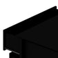 Manhattan Comfort Crown 31" Dresser In Matte Black With 3 Drawers