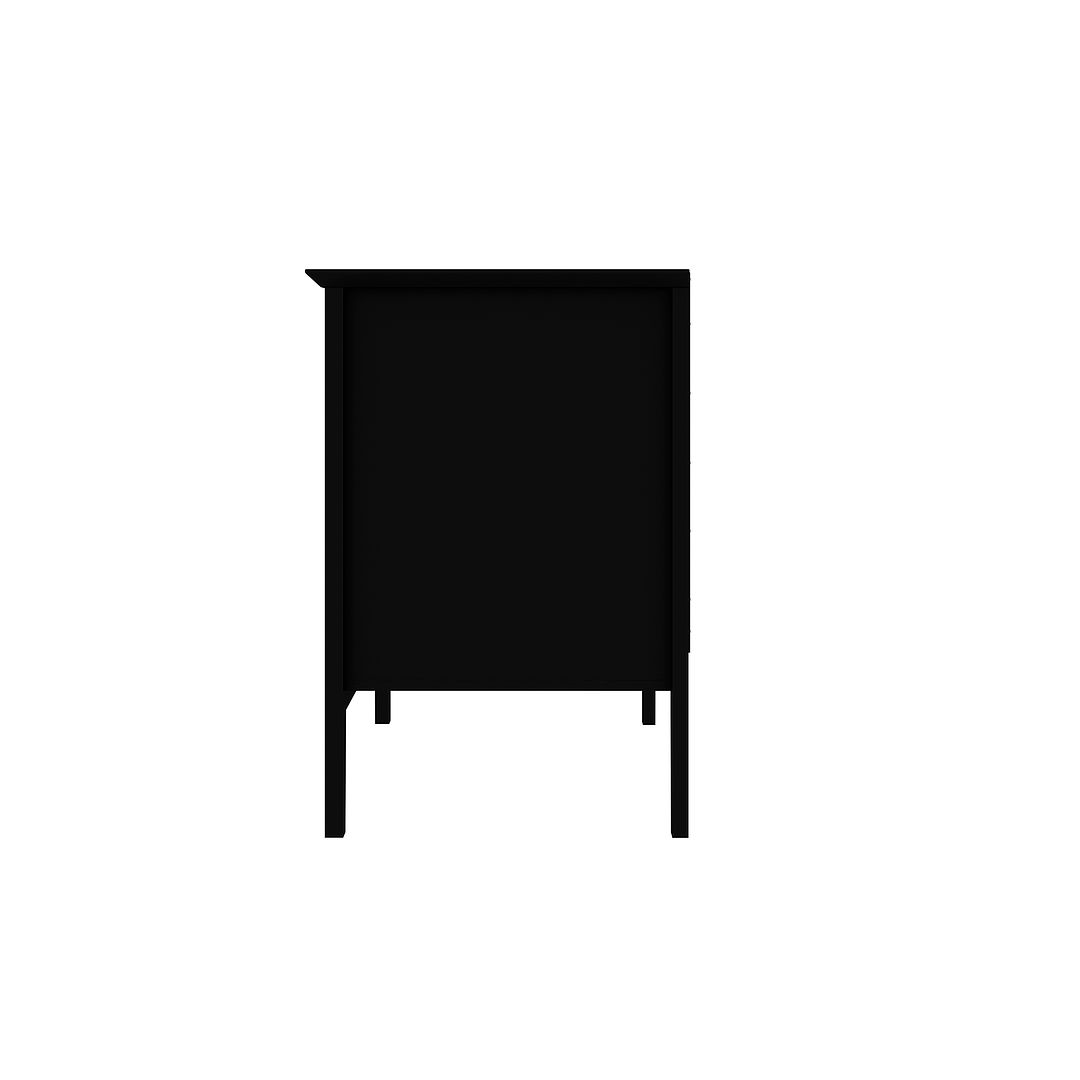 Manhattan Comfort Crown 31" Dresser In Matte Black With 3 Drawers Kitchen Oasis Manhattan Comfort Crown 31" Dresser In Matte Black With 3 Drawers Kitchen Oasis