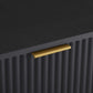 Manhattan Comfort DUMBO Black Modern 6-Drawer Double Low Dresser