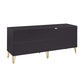 Manhattan Comfort DUMBO Black Modern 6-Drawer Double Low Dresser