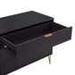 Manhattan Comfort DUMBO Black Modern 6-Drawer Double Low Dresser
