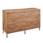 Manhattan Comfort DUMBO Golden Brown Modern 10-Drawer Double Tall Dresser