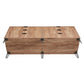 Manhattan Comfort DUMBO Golden Brown Modern 6-Drawer Double Low Dresser