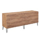 Manhattan Comfort DUMBO Golden Brown Modern 6-Drawer Double Low Dresser