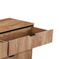 Manhattan Comfort DUMBO Golden Brown Modern 6-Drawer Double Low Dresser