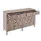 Manhattan Comfort DUMBO Grey Modern 10-Drawer Double Tall Dresser