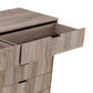 Manhattan Comfort DUMBO Grey Modern 10-Drawer Double Tall Dresser
