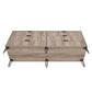 Manhattan Comfort DUMBO Grey Modern 6-Drawer Double Low Dresser