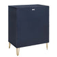 Manhattan Comfort DUMBO Midnight Blue Modern 5-Drawer Tall Dresser