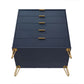 Manhattan Comfort DUMBO Midnight Blue Modern 5-Drawer Tall Dresser