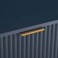 Manhattan Comfort DUMBO Midnight Blue Modern 6-Drawer Double Low Dresser