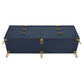Manhattan Comfort DUMBO Midnight Blue Modern 6-Drawer Double Low Dresser