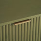 Manhattan Comfort DUMBO Olive Green Modern 6-Drawer Double Low Dresser