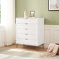 Manhattan Comfort DUMBO White Modern 5-Drawer Tall Dresser