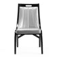 Manhattan Comfort Danube Silver Leatherette Dining Chairs In A Set Of 2