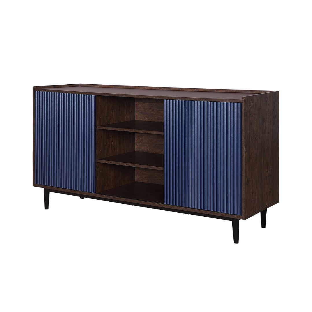 Dark blue credenza online