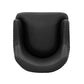 Manhattan Comfort Edra 2-Piece Leatherette Dining Armchair In Black
