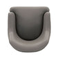 Manhattan Comfort Edra 2-Piece Leatherette Dining Armchair In Taupe