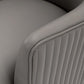 Manhattan Comfort Edra 2-Piece Leatherette Dining Armchair In Taupe