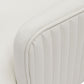 Manhattan Comfort Edra Leatherette Dining Armchair In Cream