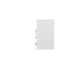 Manhattan Comfort Eiffel 2-Piece Floating Storage Cabinet In Gloss White