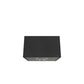 Manhattan Comfort Eiffel 2-Piece Mobile Storage Cabinet In Matte Black & Gray
