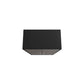 Manhattan Comfort Eiffel 2-Piece Storage Cabinet In Matte Black & Gray