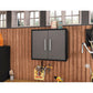 Manhattan Comfort Eiffel 28" Floating Storage Cabinet In Gloss Gray