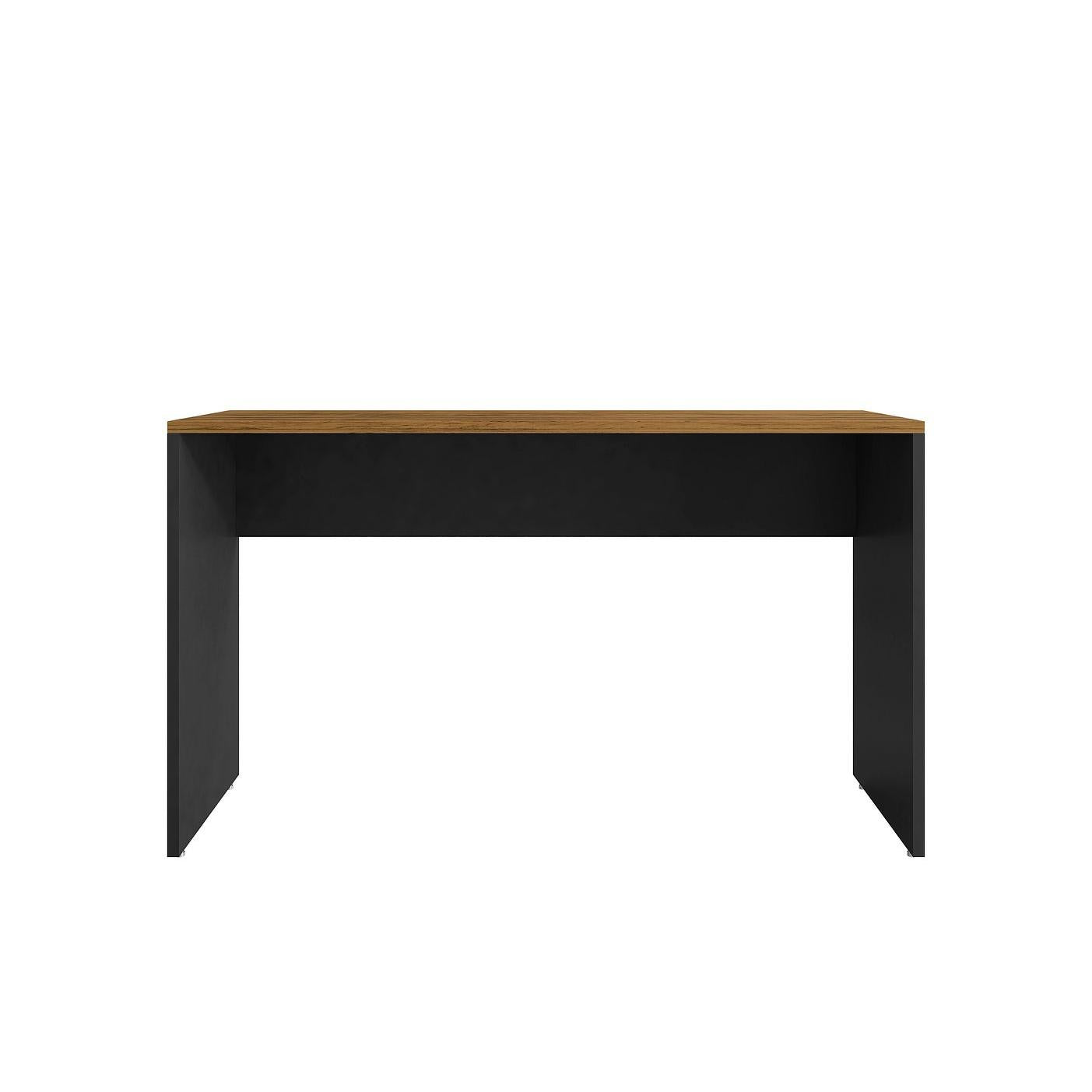 Manhattan Comfort Eiffel 5-Piece Storage Set In Matte Black
