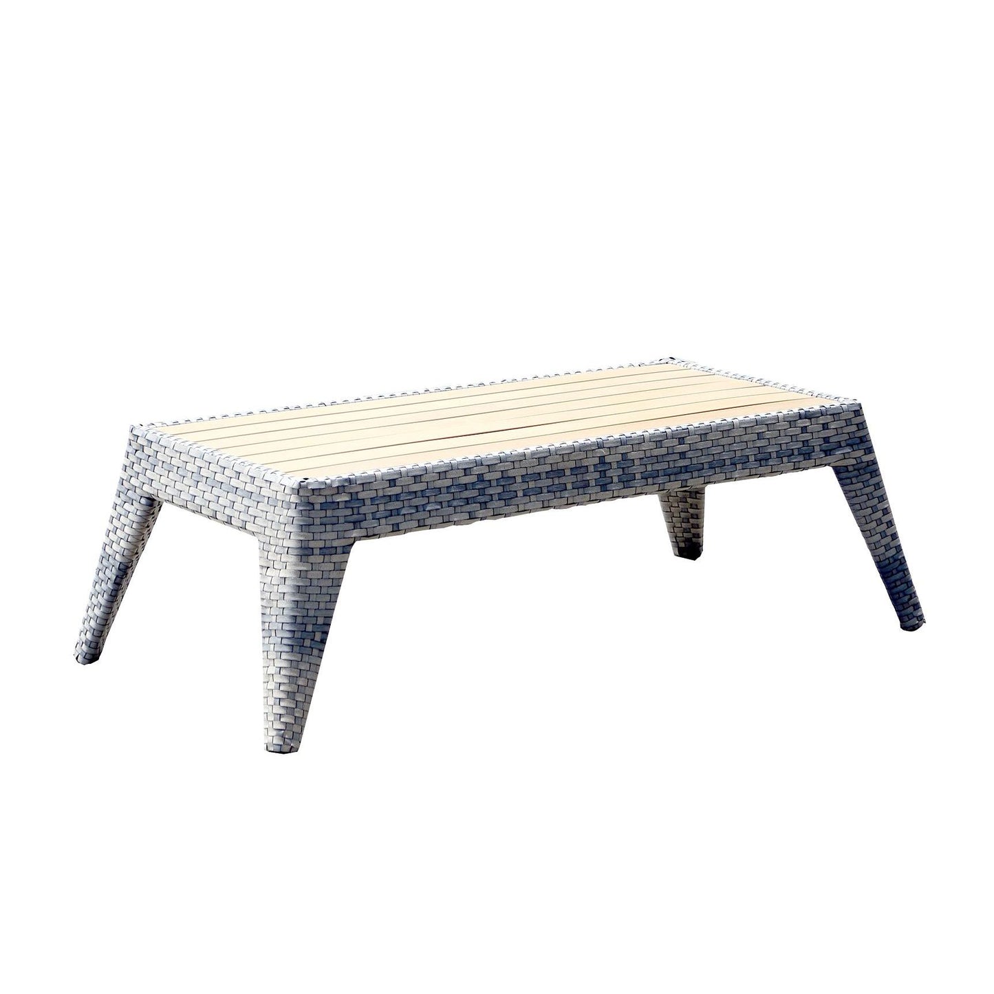 Manhattan Comfort Eiffel Outdoor Patio Conversation Set In Gray & Cream