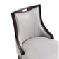 Manhattan Comfort Emperor Faux Leather Barstool In Light Gray