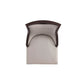 Manhattan Comfort Emperor Faux Leather Barstool In Light Gray
