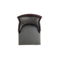 Manhattan Comfort Emperor Faux Leather Pebble Gray Barstool In A Set Of 3