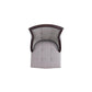 Manhattan Comfort Fifth Avenue Faux Leather Gray & Walnut Dining Chairs In A Set Of 4