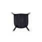 Manhattan Comfort Fifth Avenue Faux Leather Gray & Walnut Dining Chairs In A Set Of 4