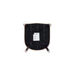 Manhattan Comfort Fifth Avenue Faux Leather Tan & Walnut Dining Chairs In A Set Of 4