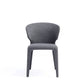 Manhattan Comfort Fifth Conrad Modern Woven Tweed Gray Dining Chairs In A Set Of 4