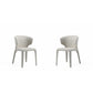 Manhattan Comfort Fifth Conrad Modern Woven Tweed Wheat Dining Chairs In A Set Of 2