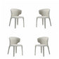 Manhattan Comfort Fifth Conrad Modern Woven Tweed Wheat Dining Chairs In A Set Of 4