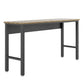 Manhattan Comfort Fortress 72" Garage Table In Natural Wood & Steel