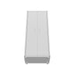 Manhattan Comfort Fortress Textured Metal 75" Garage Cabinet With 4 Adjustable Shelves In White