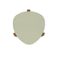 Manhattan Comfort Gales 18" Matte Pistachio Green End Table With Solid Wooden Legs
