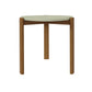 Manhattan Comfort Gales 18" Matte Pistachio Green End Table With Solid Wooden Legs