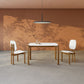 Manhattan Comfort Gales 47" Rectangular Matte White Dining Table With Solid Wooden Legs